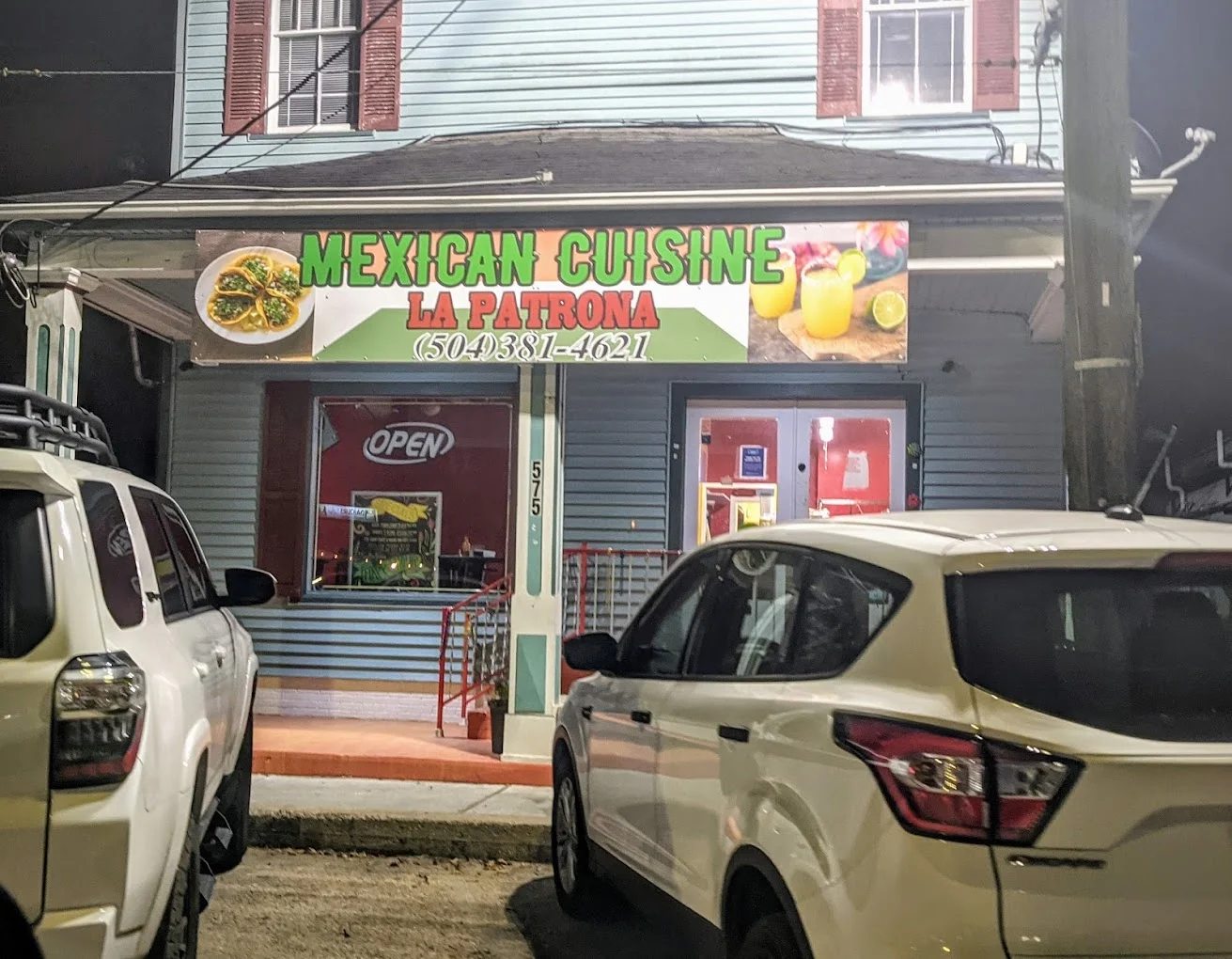 La Patrona - La Patrona restaurant exterior in Uptown New Orleans