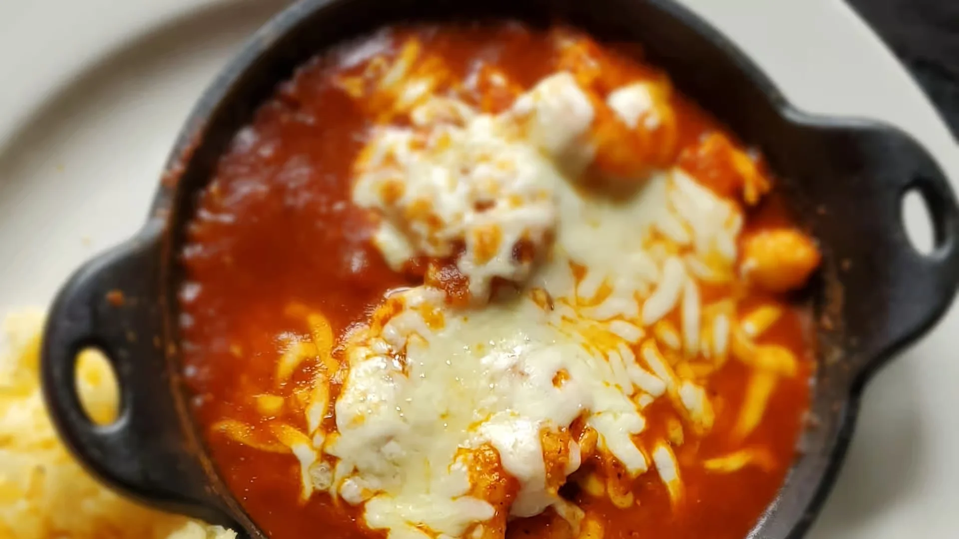 Camarones a la Diabla - Spicy shrimp sautéed in a fiery red chili sauce